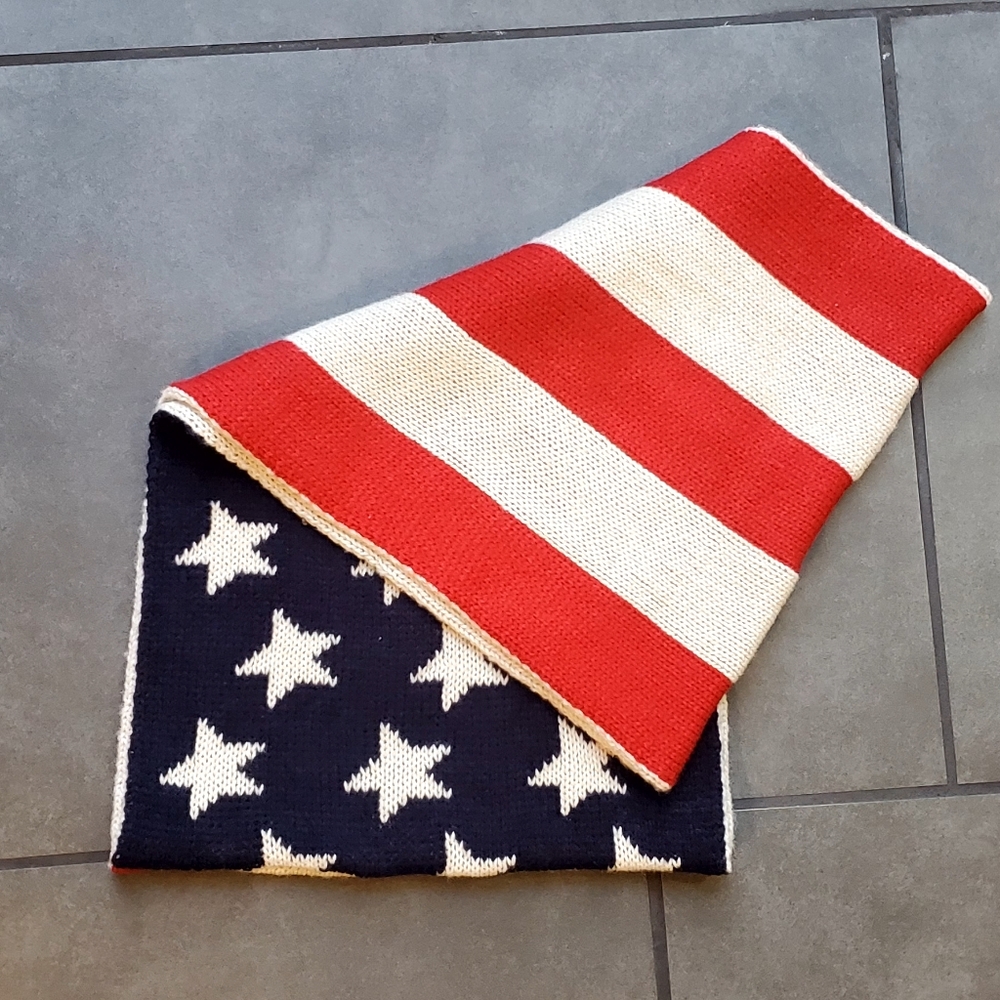 American Flag Infinity Scarf